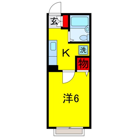 五井駅 徒歩15分 2階の物件間取画像